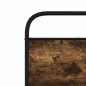 vidaXL Giroletto senza Materasso Rovere Fumo 107x203 cm in Truciolato vidaXL Giroletto senza Materasso Rovere Fumo 107x203 cm in Truciolato