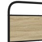 vidaXL Giroletto senza Materasso Rovere Sonoma 80x200 cm in Truciolato