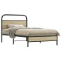 vidaXL Giroletto senza Materasso Rovere Sonoma 107x203cm in Truciolato