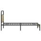 vidaXL Giroletto senza Materasso Rovere Sonoma 107x203cm in Truciolato