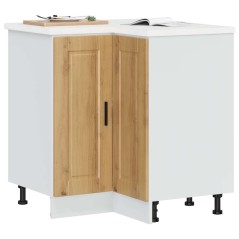 vidaXL Base Angolo Cucina Porto Rovere Artigianale Legno Multistrato