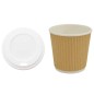 vidaXL Tazze da Caffè in Carta con Coperchi 1000 pz 4oz 100 ml
