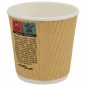 vidaXL Tazze da Caffè in Carta con Coperchi 1000 pz 4oz 100 ml
