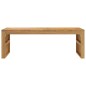 vidaXL Tavolino da Salotto 110x35x38 cm in Legno Massello di Teak