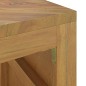 vidaXL Tavolino da Salotto 110x35x38 cm in Legno Massello di Teak
