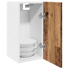 vidaXL Mobile Pensile Legno Antico 30x31x60 cm in Legno Multistrato