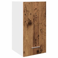 vidaXL Mobile Pensile Legno Antico 30x31x60 cm in Legno Multistrato