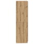 vidaXL Armadio Rovere Artigianale 80x52x180 cm in Legno Multistrato vidaXL Armadio Rovere Artigianale 80x52x180 cm in Legno Multistrato