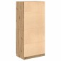vidaXL Armadio Rovere Artigianale 80x52x180 cm in Legno Multistrato vidaXL Armadio Rovere Artigianale 80x52x180 cm in Legno Multistrato