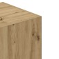 vidaXL Armadio Rovere Artigianale 80x52x180 cm in Legno Multistrato vidaXL Armadio Rovere Artigianale 80x52x180 cm in Legno Multistrato