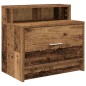 vidaXL Comodino con Cassetto Legno Antico 51x31x47 cm