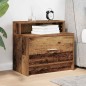 vidaXL Comodino con Cassetto Legno Antico 51x31x47 cm