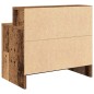 vidaXL Comodino con Cassetto Legno Antico 51x31x47 cm