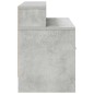 vidaXL Comodini con Cassetto 2 pz Grigio Cemento 51x31x47 cm