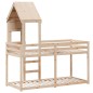 vidaXL Letto a Castello senza Materasso 90x190 cm Legno di Pino vidaXL Letto a Castello senza Materasso 90x190 cm Legno di Pino