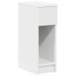 vidaXL Comodini con Cassetto 2 pz Bianco 20x36x60 cm vidaXL Comodini con Cassetto 2 pz Bianco 20x36x60 cm