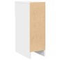 vidaXL Comodini con Cassetto 2 pz Bianco 20x36x60 cm vidaXL Comodini con Cassetto 2 pz Bianco 20x36x60 cm
