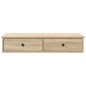 vidaXL Scaffale a Parete con Cassetti Sonoma 100x37,5x19 cm Truciolato