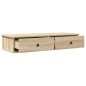 vidaXL Scaffale a Parete con Cassetti Sonoma 100x37,5x19 cm Truciolato