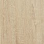 vidaXL Scaffale a Parete con Cassetti Sonoma 100x37,5x19 cm Truciolato