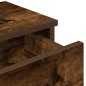 vidaXL Scaffale a Parete con Cassetti Fumo 100x37,5x19cm in Truciolato vidaXL Scaffale a Parete con Cassetti Fumo 100x37,5x19cm in Truciolato