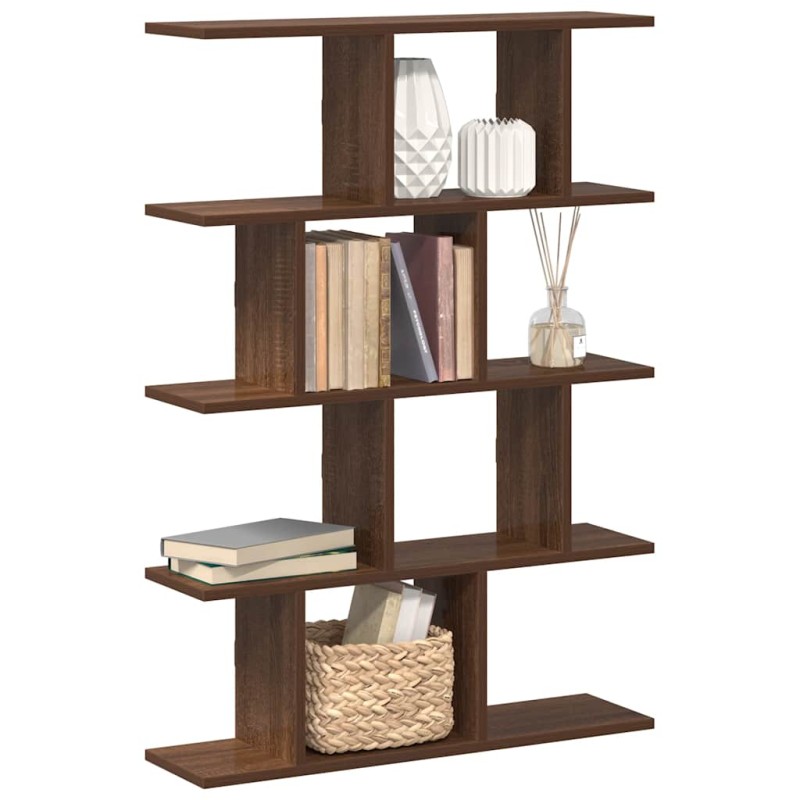 vidaXL Mensola a Muro a Cubo 12 Scomparti Truciolato Rovere Marrone vidaXL Mensola a Muro a Cubo 12 Scomparti Truciolato Rovere Marrone