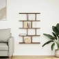 vidaXL Mensola a Muro a Cubo 12 Scomparti Truciolato Rovere Marrone vidaXL Mensola a Muro a Cubo 12 Scomparti Truciolato Rovere Marrone