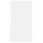 vidaXL Comodino con Cassetto Bianco 35x34x66,5 cm vidaXL Comodino con Cassetto Bianco 35x34x66,5 cm