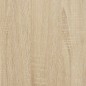 vidaXL Comodini con Cassetto 2 pz Rovere Sonoma 35x34x66,5 cm vidaXL Comodini con Cassetto 2 pz Rovere Sonoma 35x34x66,5 cm