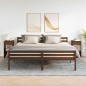 vidaXL Comodini con Cassetto 2 pz Rovere Marrone 35x34x66,5 cm vidaXL Comodini con Cassetto 2 pz Rovere Marrone 35x34x66,5 cm