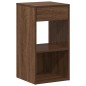 vidaXL Comodini con Cassetto 2 pz Rovere Marrone 35x34x66,5 cm vidaXL Comodini con Cassetto 2 pz Rovere Marrone 35x34x66,5 cm