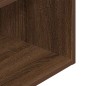 vidaXL Comodini con Cassetto 2 pz Rovere Marrone 35x34x66,5 cm vidaXL Comodini con Cassetto 2 pz Rovere Marrone 35x34x66,5 cm