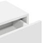 vidaXL Scaffale a Parete con Cassetti Bianco 60x26,5x15 cm Truciolato vidaXL Scaffale a Parete con Cassetti Bianco 60x26,5x15 cm Truciolato