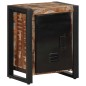 vidaXL Comodino Multicolore 40x30x51 cm in Legno Massello Recupero