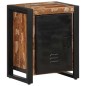 vidaXL Comodino Multicolore 40x30x51 cm in Legno Massello Recupero