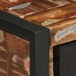 vidaXL Comodino Multicolore 40x30x51 cm in Legno Massello Recupero