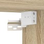 vidaXL Comodino a Muro Rovere Sonoma 45x26x28,5 cm