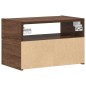 vidaXL Comodini a Muro 2 pz Rovere Marrone 45x26x28,5 cm vidaXL Comodini a Muro 2 pz Rovere Marrone 45x26x28,5 cm