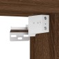 vidaXL Comodini a Muro 2 pz Rovere Marrone 45x26x28,5 cm vidaXL Comodini a Muro 2 pz Rovere Marrone 45x26x28,5 cm