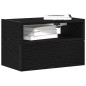 vidaXL Comodini a Muro 2 pz Nero 45x26x28,5 cm vidaXL Comodini a Muro 2 pz Nero 45x26x28,5 cm