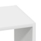 vidaXL Libreria Impilabili Bianca 30x30x80 cm in Legno Multistrato