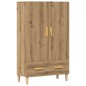 vidaXL Credenza Rovere Artigianale 70x31x115 cm in Legno Multistrato vidaXL Credenza Rovere Artigianale 70x31x115 cm in Legno Multistrato