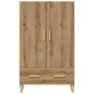 vidaXL Credenza Rovere Artigianale 70x31x115 cm in Legno Multistrato vidaXL Credenza Rovere Artigianale 70x31x115 cm in Legno Multistrato