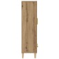 vidaXL Credenza Rovere Artigianale 70x31x115 cm in Legno Multistrato vidaXL Credenza Rovere Artigianale 70x31x115 cm in Legno Multistrato