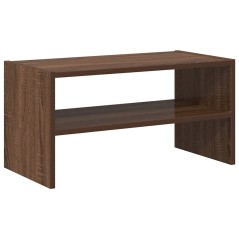vidaXL Scarpiera Impilabile Rovere Marrone 60x30x30,5 cm