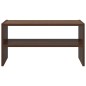vidaXL Scarpiera Impilabile Rovere Marrone 60x30x30,5 cm