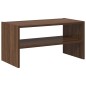 vidaXL Scarpiera Impilabile Rovere Marrone 60x30x30,5 cm