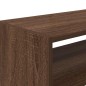 vidaXL Scarpiera Impilabile Rovere Marrone 60x30x30,5 cm
