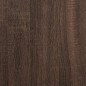 vidaXL Scarpiera Impilabile Rovere Marrone 60x30x30,5 cm