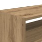 vidaXL Scarpiere 2 pz Impilabili Rovere Artigianale 60x30x30,5 cm